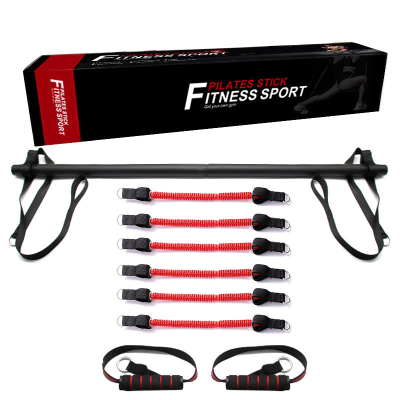 PilatesStick™ Bar Kit With Resistance Bands