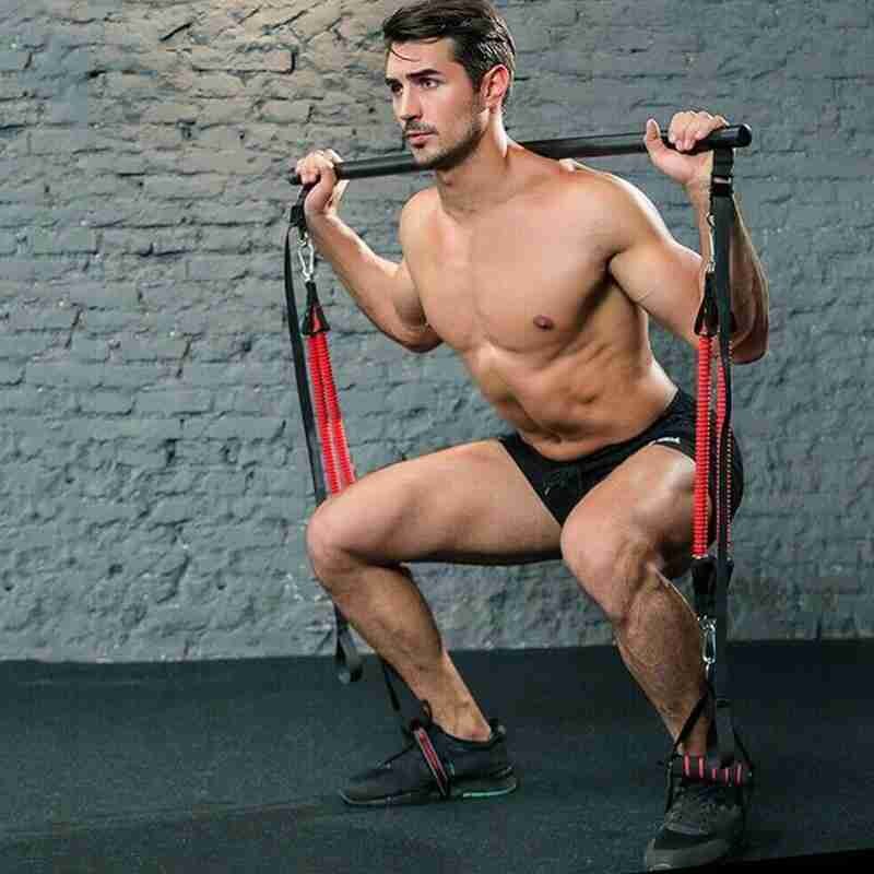 PilatesStick™ Bar Kit With Resistance Bands
